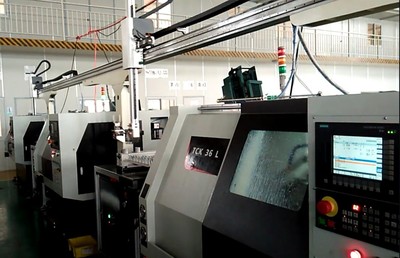 銅質(zhì)管件流體閥門配件智能加工車床機械手設(shè)計說明與項目介紹